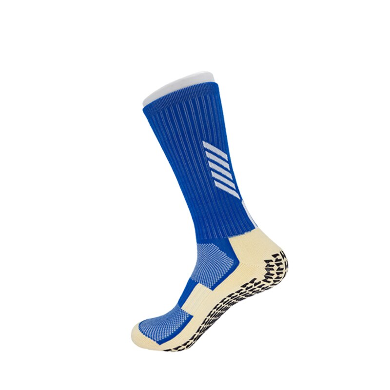 Anti-Slip Grip Knee Length Men's Soccer Socks