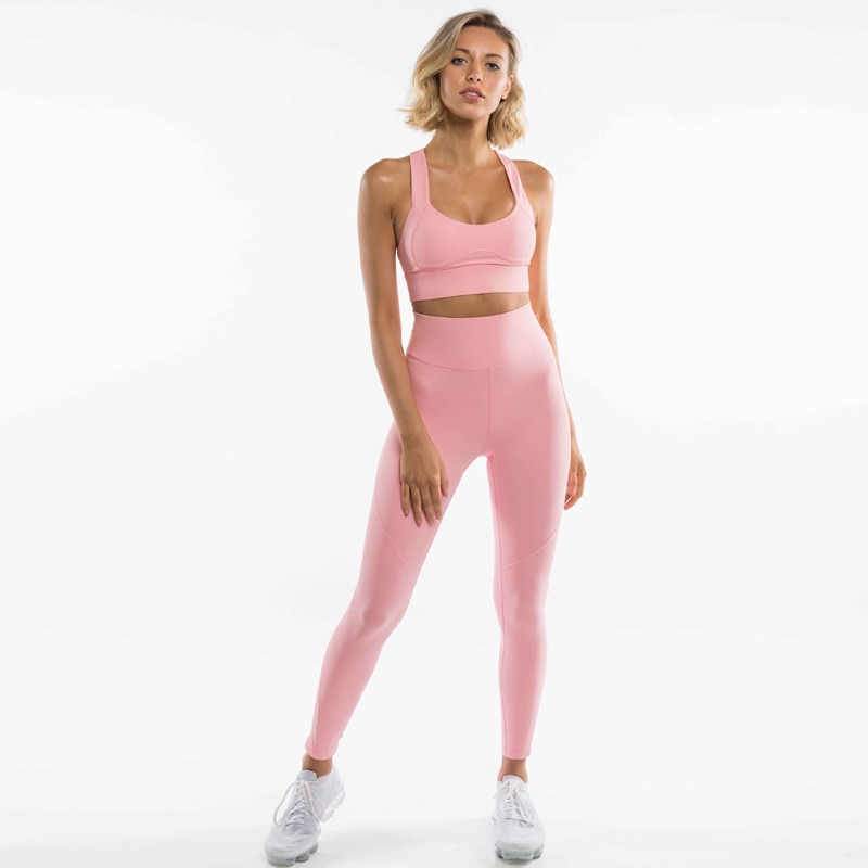Women's Fitness Top and Leggings Set
