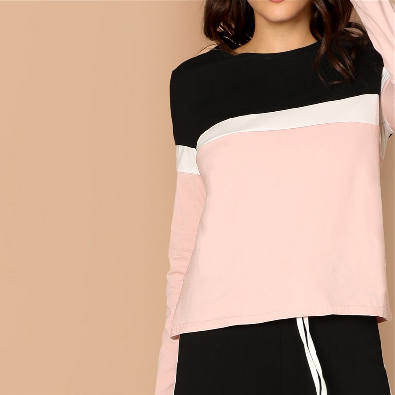 Women's Multicolor Sport Style Two Piece Set