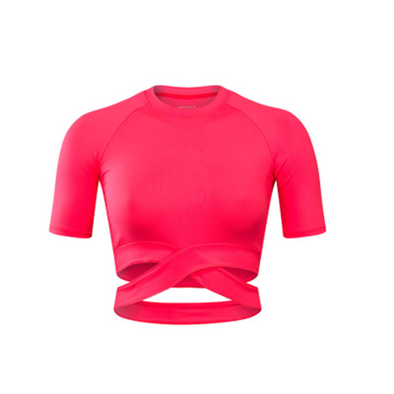 Women's Gym Elastic Crop Top