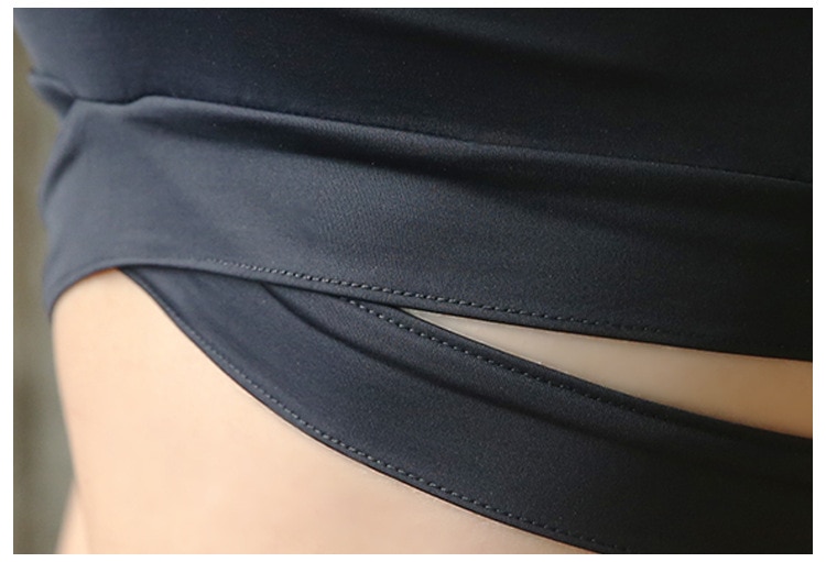 Women's Gym Elastic Crop Top