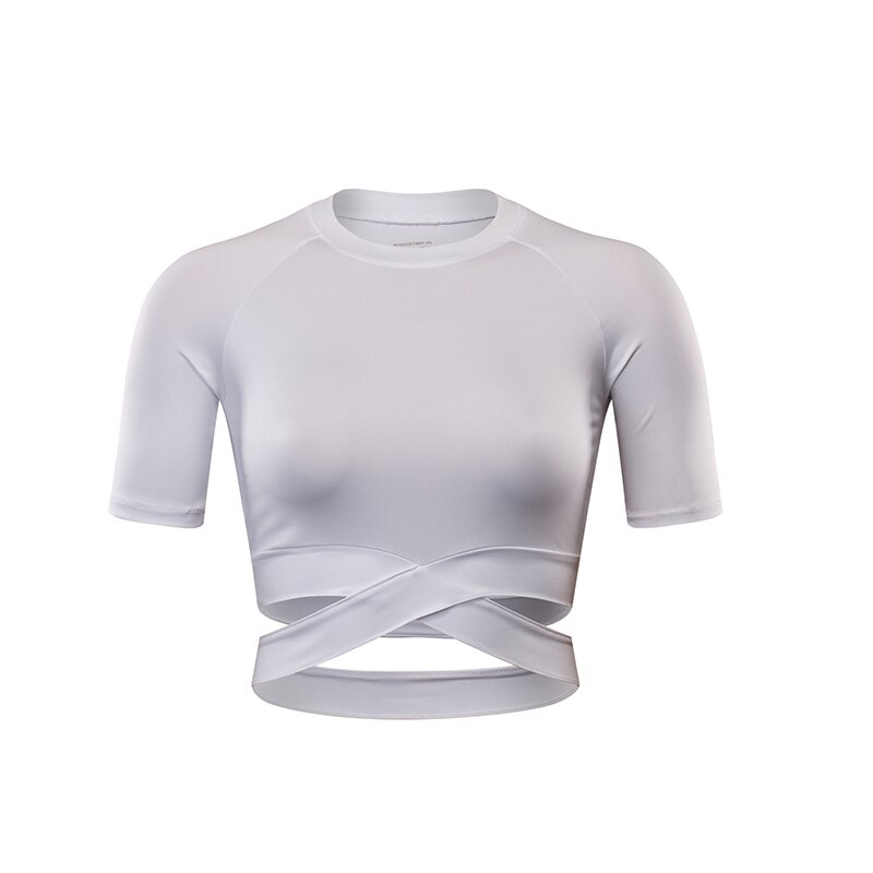 Women's Gym Elastic Crop Top