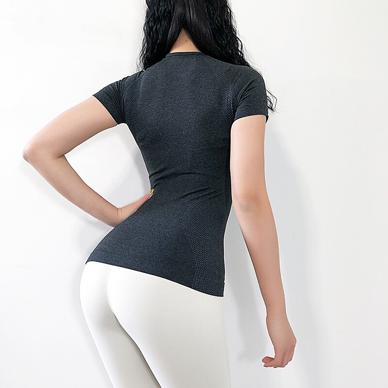 Breathable Mesh Compression Women's T-Shirt