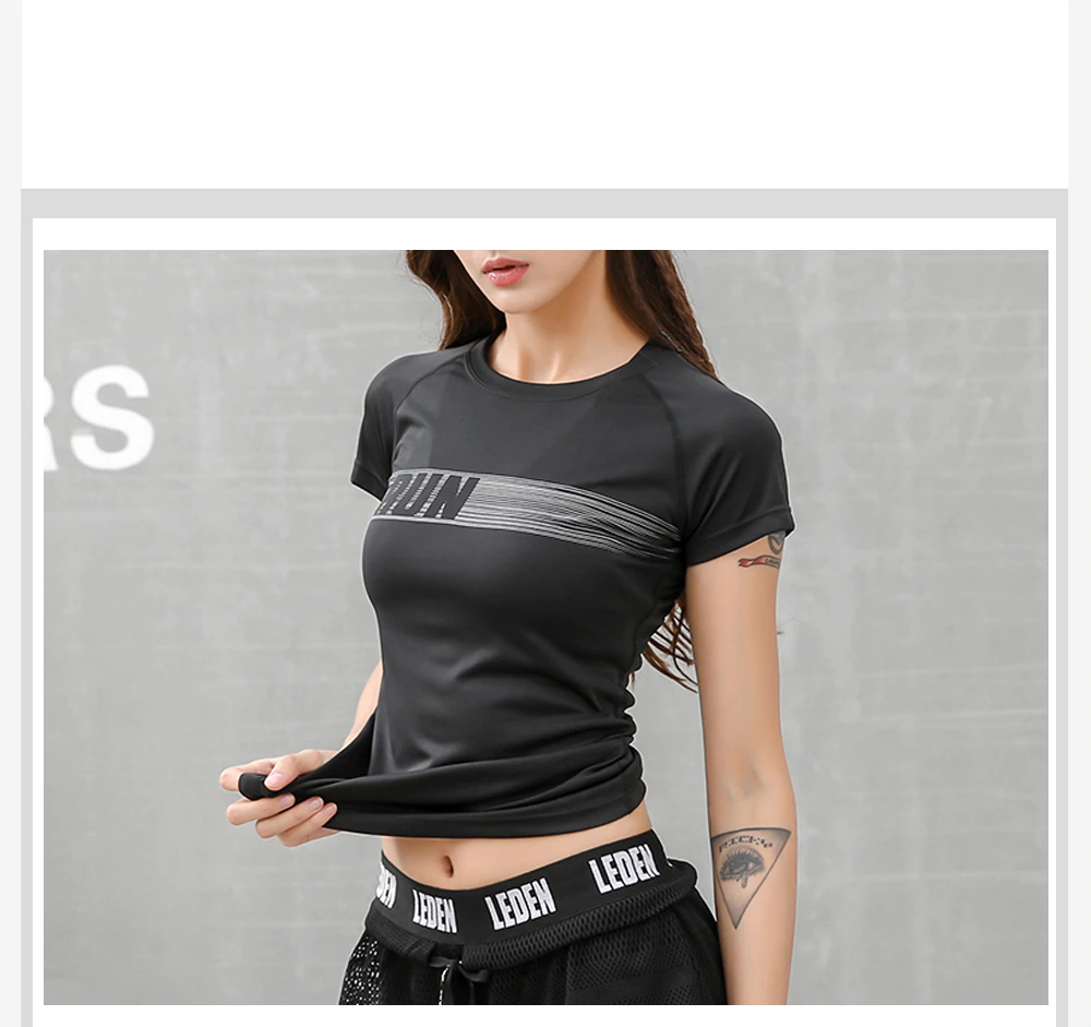 Women's O-Necked Short Sleeved T-Shirt