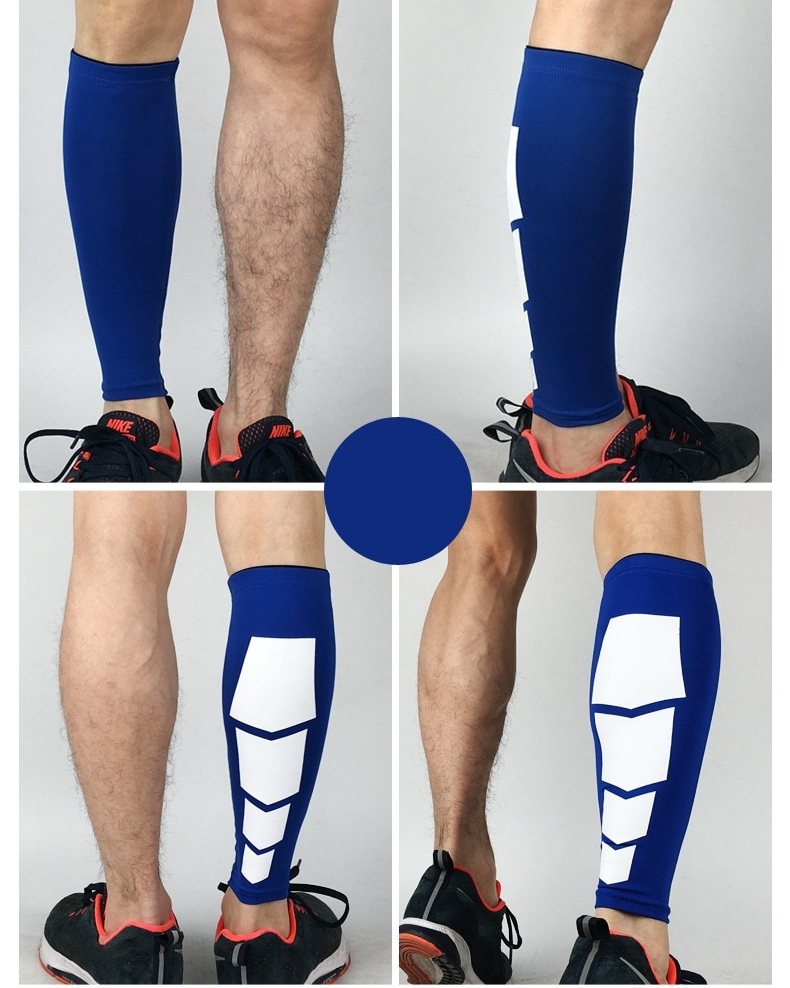 Protective Calf Compression Football Shin Guards