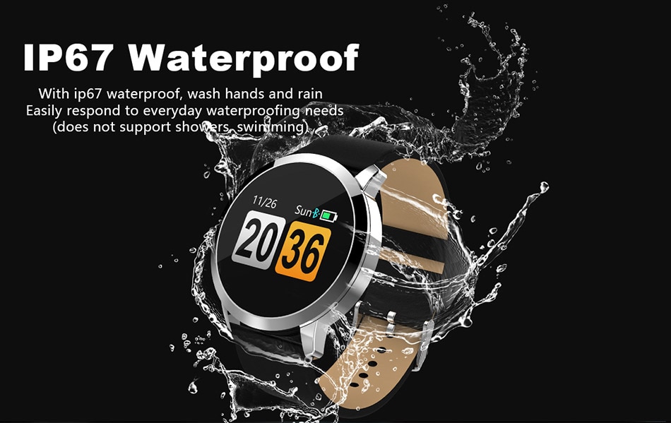 Steel Waterproof Pedometer Fitness Watches