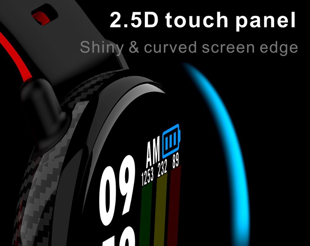 Waterproof IPS Screen Multifunctional Fitness Watch