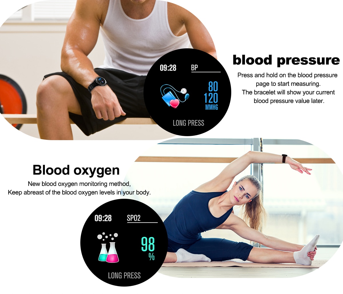 Waterproof Fitness Smart Watch