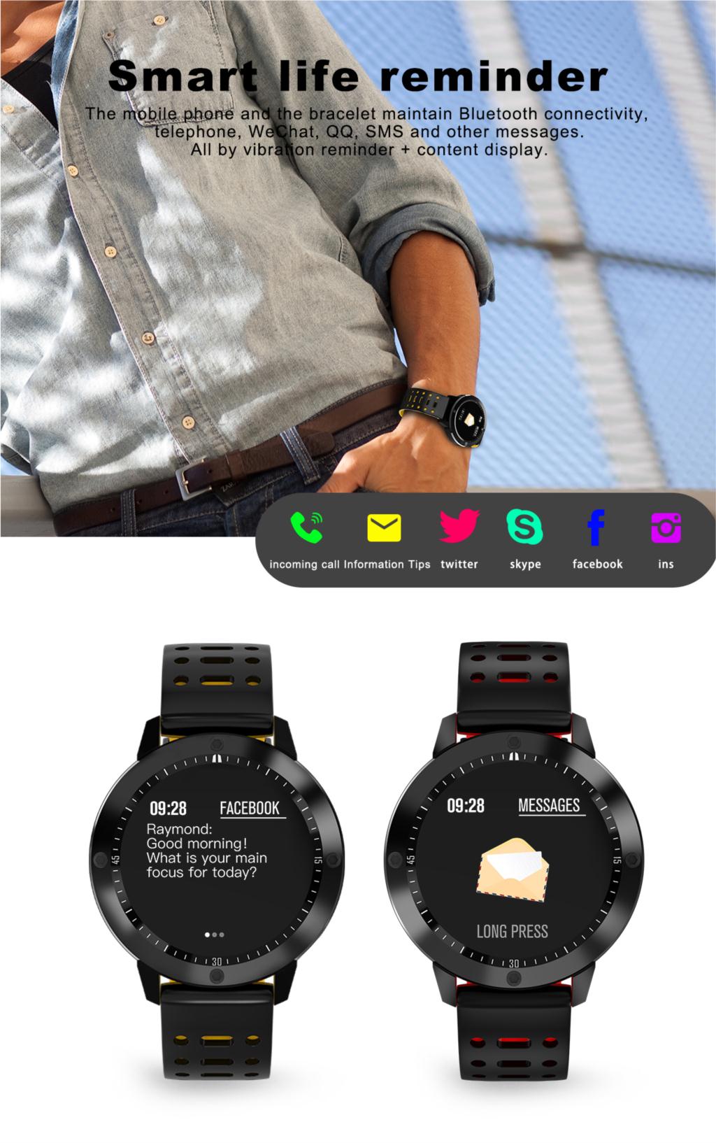 Waterproof Fitness Smart Watch