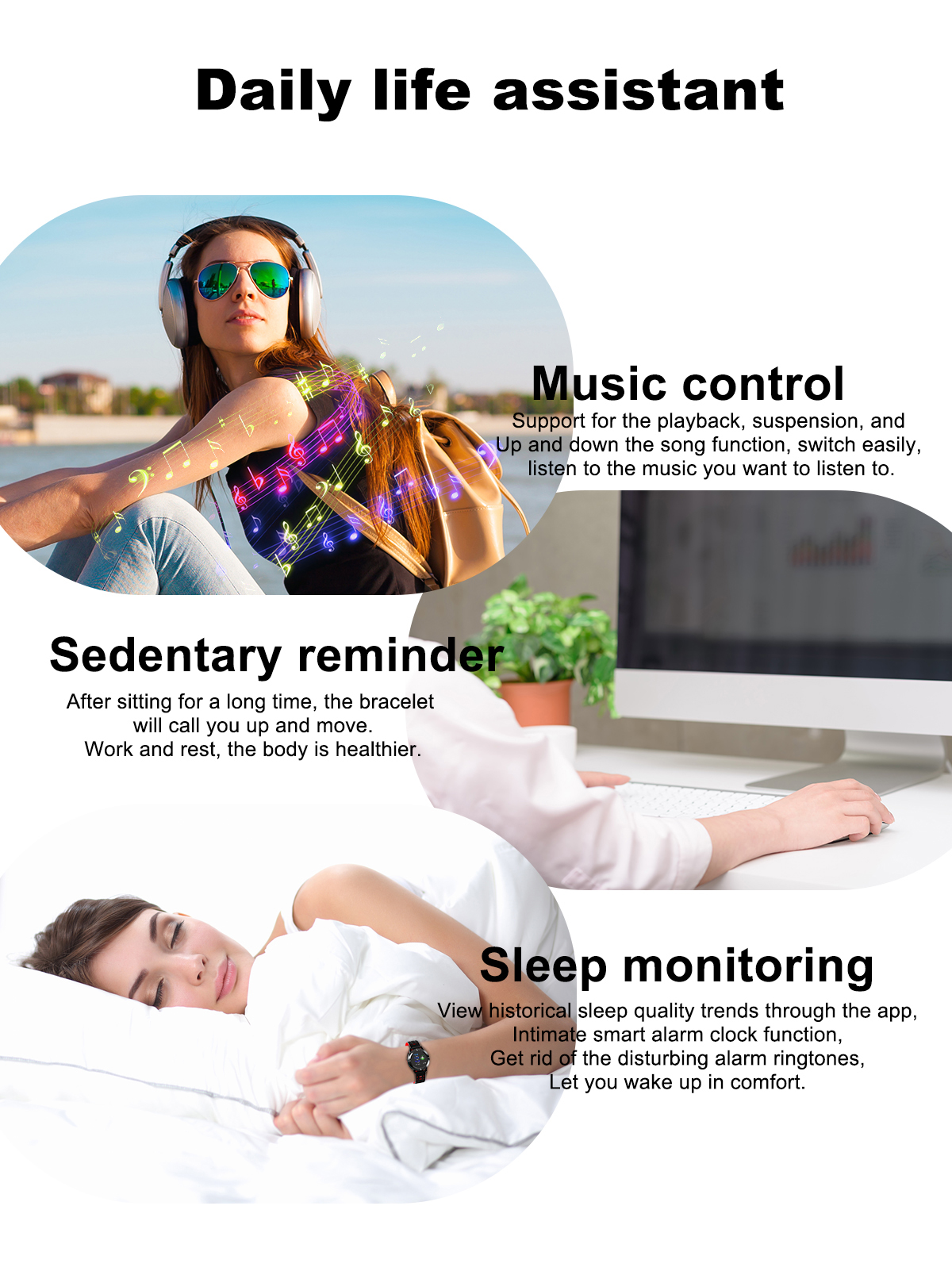 Waterproof Fitness Smart Watch