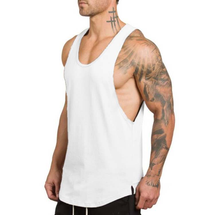Men’s Solid Color Loose Style Tank Top