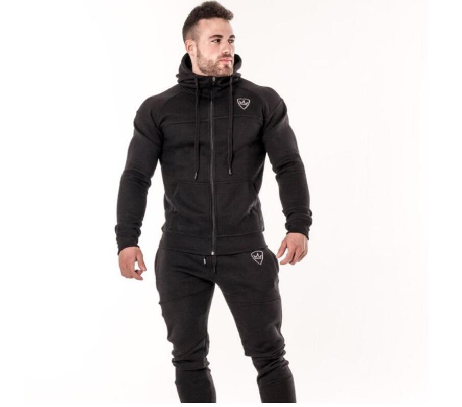 Men's Causal Fitness Hoodie