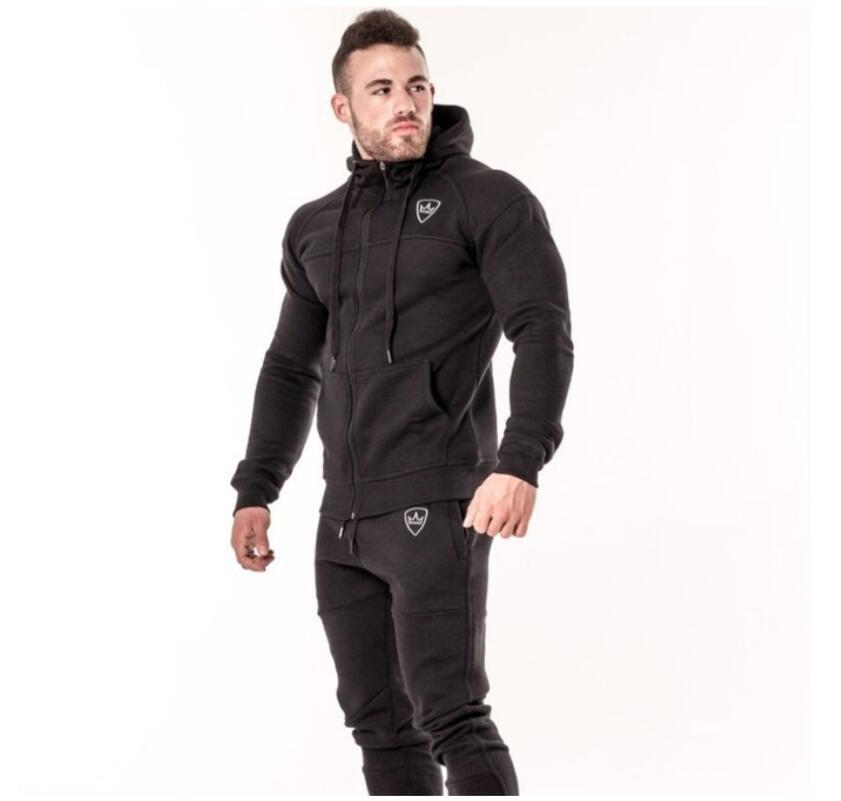 Men's Causal Fitness Hoodie