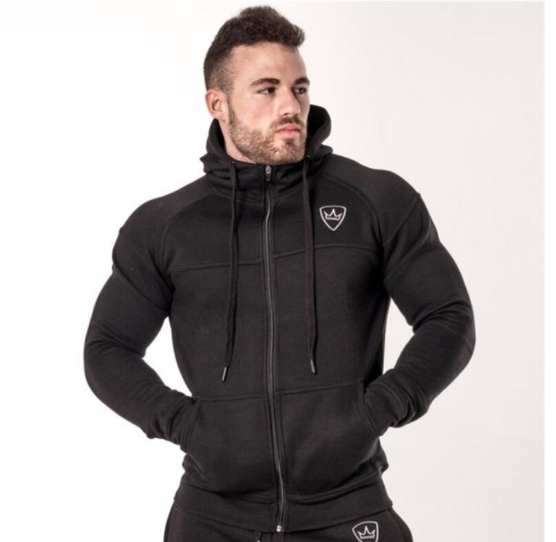 Men's Causal Fitness Hoodie
