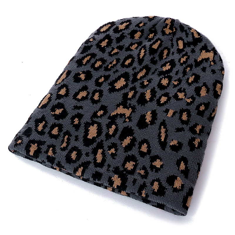 Women's Leopard Printed Soft Hat
