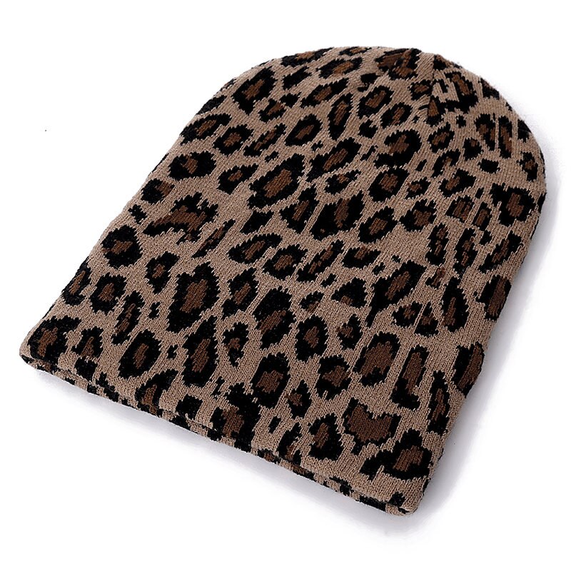 Women's Leopard Printed Soft Hat