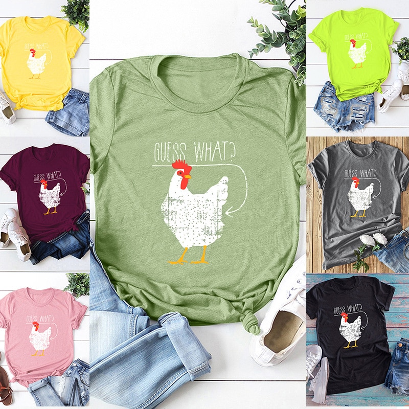 Women's Funny Banana Printed T-Shirt