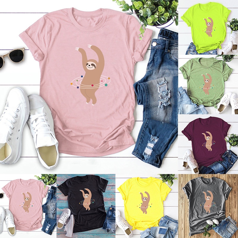 Women's Funny Banana Printed T-Shirt